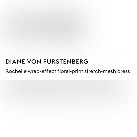 DVF Rochelle mesh floral dress size M - Picture 5 of 6